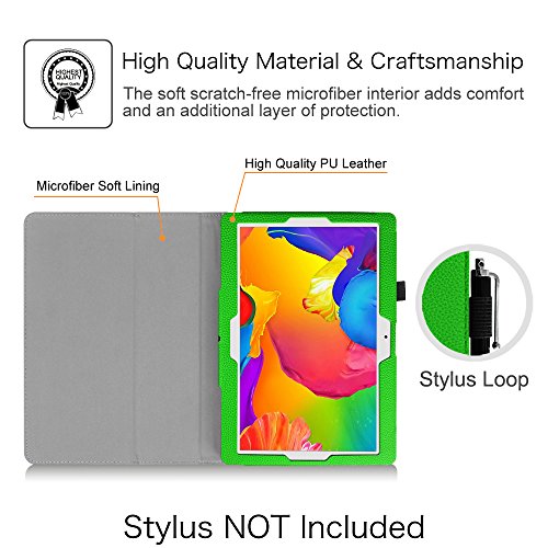Fintie Folio Kunstleder Hülle Tasche Schutzhülle für 10.1 Zoll Tablet PC Inklusive. XIDO Z120 / X111 / X110 10.1″ Tablet PC, YUNTAB Tablet 10.1 Zoll Tablet PC K107 / K17, BEISTA Tablet PC 10 Zoll, Artizlee 10.1″ Tablet PC ATL-21plus, ACEPAD A101 / A121 - 4