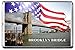 Produktbild C321 BROOKLYN BRIDGE KÜHLSCHRANKMAGNET USA TRAVEL PHOTO REFRIGERATOR MAGNET