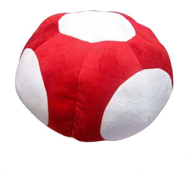 CoolChange Super Mushroom Hat for Adults, Funny Fly Fungus Hat | Party Hat for Mushroom Costume, Red, One Size, Red
