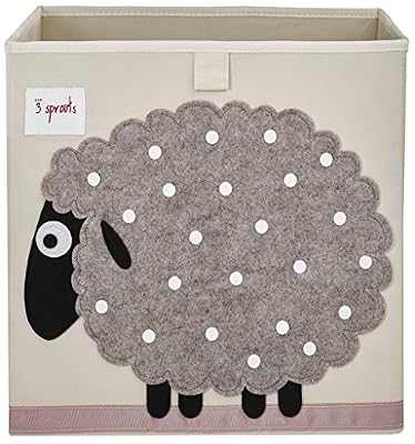 3 Sprouts 107-002-011 Cube de Rangement
