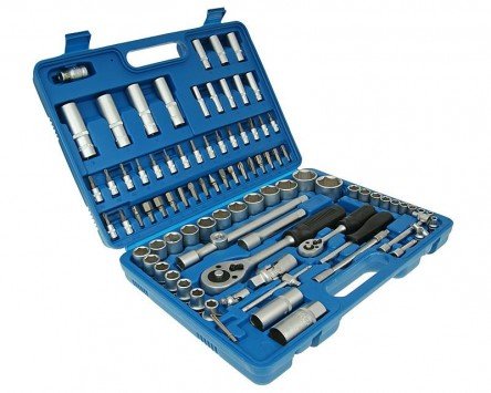 Preisvergleich Produktbild Steckschlüsselsatz Profi Qualität 94 Teile
