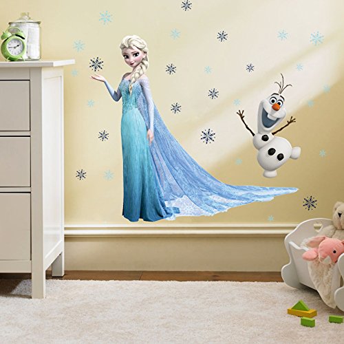 XXL Sticker Eiskönigin Frozen Elsa Olaf - 2