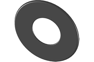 FERRO LUX Stove Pipe Wall Rosette with 85 mm Edge Width and 130 mm Inner Diameter, Black