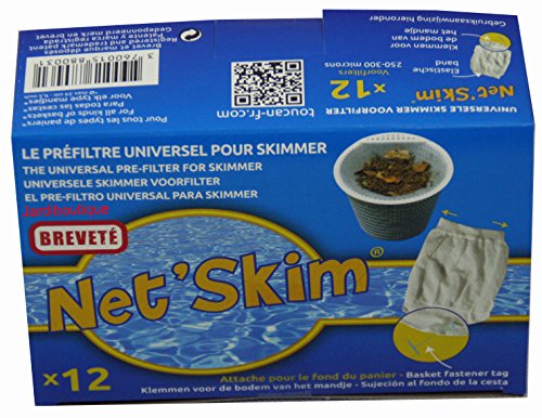 net Skim Vorfilter Einweg für Skimmer bis 24 cm – Packs, 12-teilig – jardiboutique - 2