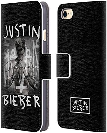 Official Justin Bieber Album Cover Purpose Leather Book Wallet Case Cover Compatible For Apple iPhone 7 / iPhone 8 / iPhone SE 2020