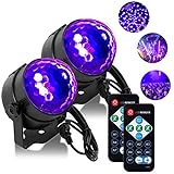 【Amplia aplicación】Este cubo de discoteca con iluminación UV es un gran complemento para cualquier fiesta de casa o para sentarse juntos. Y perfecto para clubes nocturnos, cumpleaños, bodas, días de fiesta, karaoke, DJs, bares, habitaciones, clubes nocturnos y más. Y amigos.