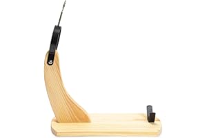 POVANJER Spain Ham Stand | Beautiful Kitchen Stand for Serrano Ham, Easy to Use Ham Holder Made of Solid Wood for Serrano Ham, Iberico Ham and Italian Prosciutto