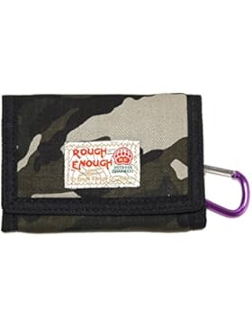 Rough Enough Militär Armee Camo Muster Mini-Geldbörse Leinwand