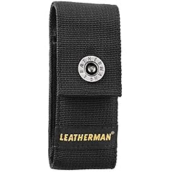 LEATHERMAN 934928 Etui en nylon noir compatible Charge, Crunch, Rebar, Rev, Sidekick, Skeletool, Wave, Wingman