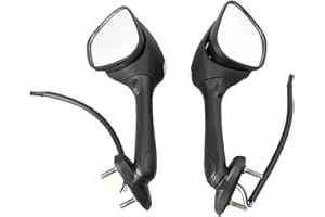 GZYF par Espejos Retrovisores compatible con GSXR 600 750 2006 – 2008 GSXR 1000 2005 2006 2007 2008 negro