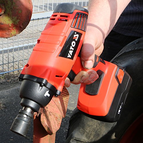 Yato Akku-Schlagschrauber 18 Volt 2x Li-Ion Akkus 280 Nm - 8