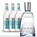 Produktbild Gin Mare Tonic Water Set - Gin Mare (1 x 0,7 l) mit 3 x 0,5l Fever Tree Mediterranean Tonic Water (3 x 0,5l) …