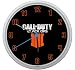 Produktbild LL Wanduhr Call of Duty Black Ops 4 Battle Royale Design ca. 20 cm Durchmesser mit lautlosem Uhrwerk Unisex Kinderzimmer Büro Arbeitszimmer BO 4 BO 3 MW2 MW3 WWII (Orange 1)