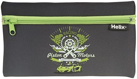 Piston Motors Pencil Case Racing Championship Team Boys School Stationery Holder