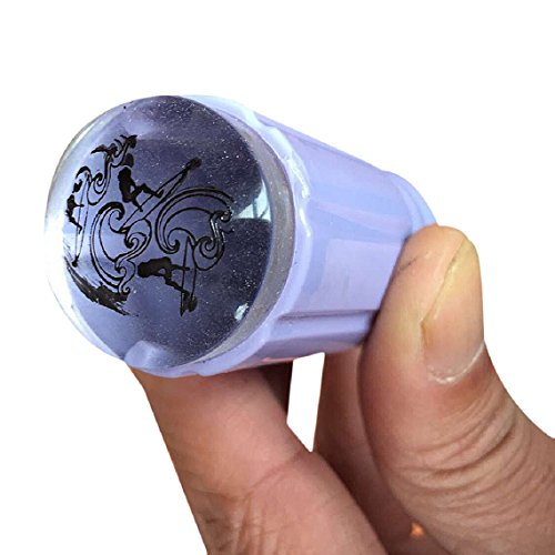 Malloom Nail Art Stamping Stamper Scraper Image Plate Manicure Print Tool DIY