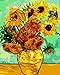 Produktbild Diy painting, paint by number kit- worldwide famous oil painting Vase with Twelve Sunflowers by Van Gogh 16*20 inch. by Colour Talk