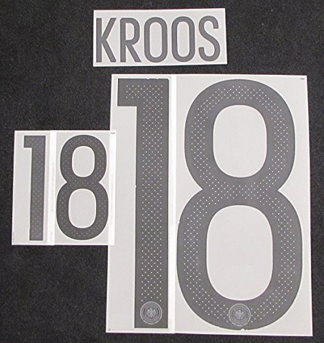 DFB Deutschland KROOS Flock für adidas Home Trikot UEFA EM 2016 Qualifikationen FIFA WM 2018