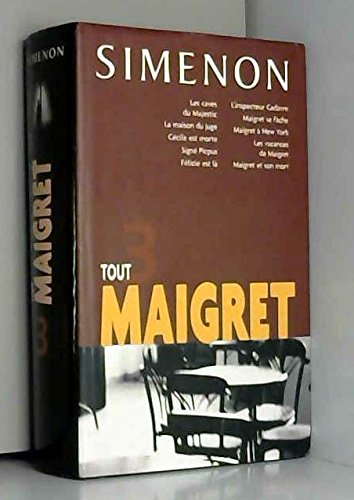 couverture de : Tout Maigret T 3