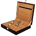 Leather World Black Watch Box Case for 18 Watches Guaranteed High Quality PU Leather RS.1839.00