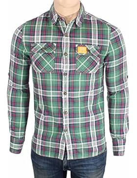 Camicia quadri uomo SUPERDRY Lumberjack Twill-Sh green