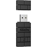 8Bitdo Wireless USB Adapter 2 for Switch, Switch OLED, Windows PC, Mac and Raspberry Pi, for PS5, PS4, Switch Pro Controller 