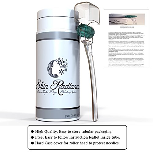 The Best Derma Roller! Best Design for Precision Rolling with Fast, Dramatic Results! *Medical Grade *Free User Instructions *Portable Container *See My Own Before and After Photos! - Best Anti Ageing Tool, for Wrinkles & Lines, Stretch Marks, Acne, Hair Loss, Scar Removal, Pitted Skin and Hyper-pigmentation - 100% Satisfaction Guarantee or Money Back.