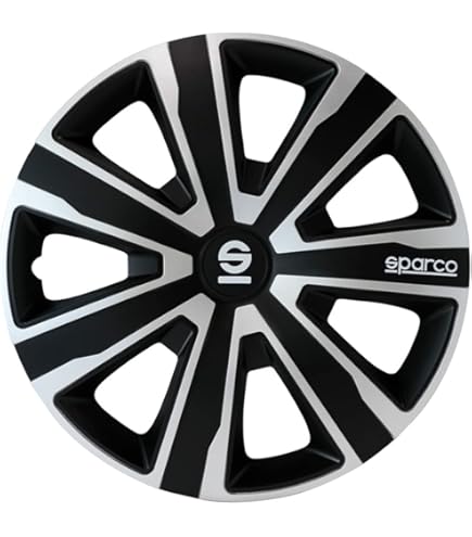 Sparco Wieldoppen Varese - 15-inch - Zilver - Set van 4 stuks