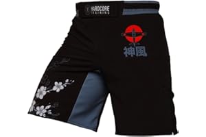 Hardcore Training Shorts Homme Combat Shorts Arts Martiaux MMA BJJ Fitness Muay Thai Boxe Grappling No Gi