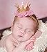 Merroyal Princess Baby Girls Crown Tiara Headband Hairband Hair Accessories (Rose)