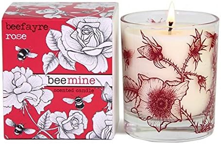 Bee Mine Morroccan Rose Scented Large Candle