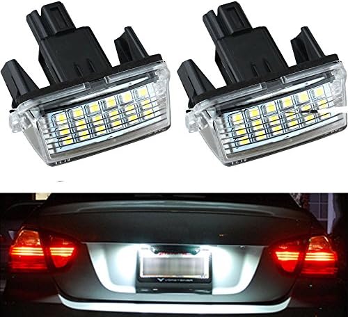 2 x License Plate LED Light Lamp