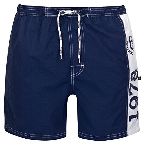 bugatti® - Herren Badeshorts in schwarz, marineblau oder hellblau
