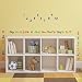 Alphabet and Numbers Wall Sticker Pack - Educational Nursery Stickers