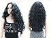 One Dor Fashion Long Hair Natural Curly Wavy Full Head Wigs Cosplay Costume Party Hairpiece (1# Black) RS.3136.00
