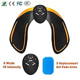 FishOaky EMS Hips Trainer, EMS Buttock Trainer, Hip Toner, Buttocks Stimulator for Leg/Hip Fitness Muscle Training Gear for Office, Home & Gym Fitness Workout Equipment Machine