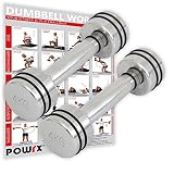 Mancuernas de fitness ideales para el entrenamiento de la fuerza en casa o en el gimnasio