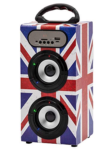 Teknofun - 811273 -  Tour Enceinte Bluetooth - Uk Grunge