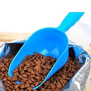 Pets Empire 1pc Plastic Handle Pet Dog Cat Food Feeder Shovel Scoop - Color May Vary