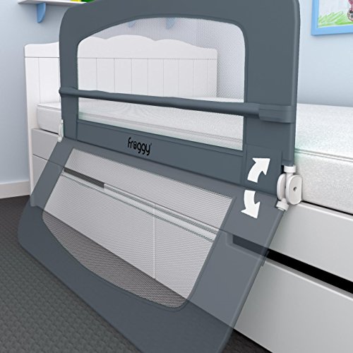 Bettgitter 100/120/150cm Bettschutzgitter Kinderbettgitter Babybettgitter Gitter Kinderbett Fallschutz Bett diverse Farben - 3