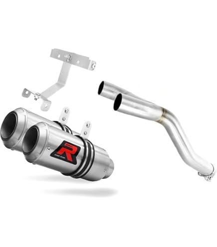 Scarico GPR Per Yamaha FZ6 Fazer 600 2004-2013 | Titanium Ghost Line | Omologato | Made In Italy - Foto 10