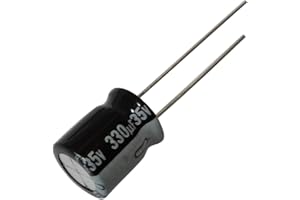 AERZETIX -20х - Condensador Electrolítico - Radial - 330µF ± 20% 35V THT 85°C 2000h Ø10x12.5mm - C12756