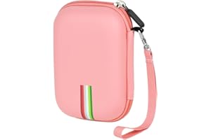 OSDUE Torba na aparat dla dzieci, kompatybilna z ASTGMI/Gofunly/OMWay/YunLone/Ainiv/GREPRO aparat cyfrowy, dziecko Easter Eggs, tylko torba, różowa