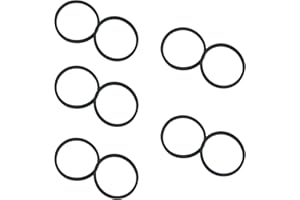 YIZITU Antriebsriemen-Ersatzgummiringe, 10-teiliges Set, unverzichtbares Reparaturzubehör für Spielkonsolen, Ersatzteil für optische Antriebsriemen