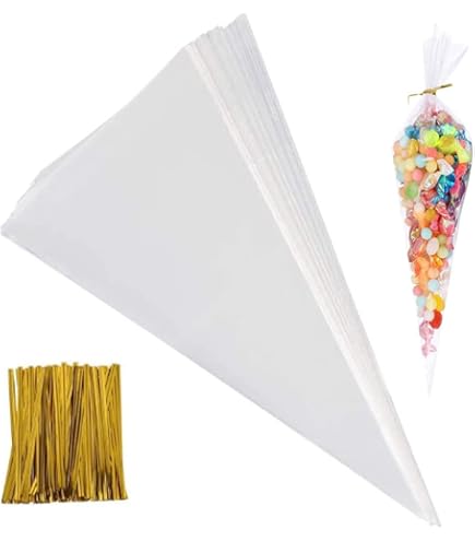 Stollenbeutel Mit Glocken-Motiv - 25 Stück PP-Beutel Für Weihnachtsgebäck