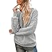 Produktbild Luckycat Frauen Feste Reißverschlüsse Rollkragen Bluse Fleece Sweatshirt Pullover Tops Shirt Jacken Mäntel Sweatjacke Winterjacke Fleecejacke Steppjacke