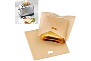 HONFITAT Bluelover Wiederverwendbare Toaster Tasche Sandwich Taschen Antihaft Brot Tasche Toastheizung Lebensmittel Taschen