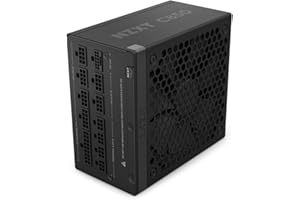 ‎NZXT NZXT C850 Gold ATX 3.1 - Vollständig modulares, geräuscharmes PC-Gaming-Netzteil - 850 Watt - 80 Plus Gold - 12V-2x6-Anschluss - Zero Fan-Modus - 100% japanische Kondensatoren - Schwarz