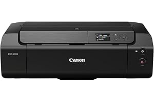 Canon PIXMA PRO-200S Stampante Fotografica - Colori Vivaci, Versatilità, Stampante A3+ - Sistema ad 8 Inchiostri Dye a Colori - 3 Opzioni di Alimentazione - Facile da Usare