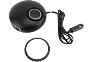 WODHMIEY Disappannante per Parabrezza Auto, 12 V, 150 W, Riscaldamento, sbrinatore e sbrinatore, Rotazione Regolabile a 360 Gradi con Protezione Contro Il surriscaldamento, per la Guida