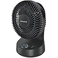 Honeywell Air Purifiers and Fans QuietSet Oscillating Pedestal Fan, Black - Individual or Small Room Fan, Equipped with Silent Function and 5 Power Levels - HTF337BE